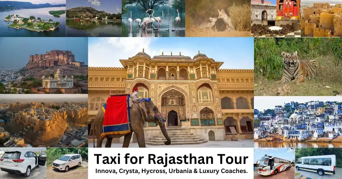 Taxi for Rajasthan Tour | Innova, Crysta, Hycross, Urbania & Luxury Coaches | Panwar Tours